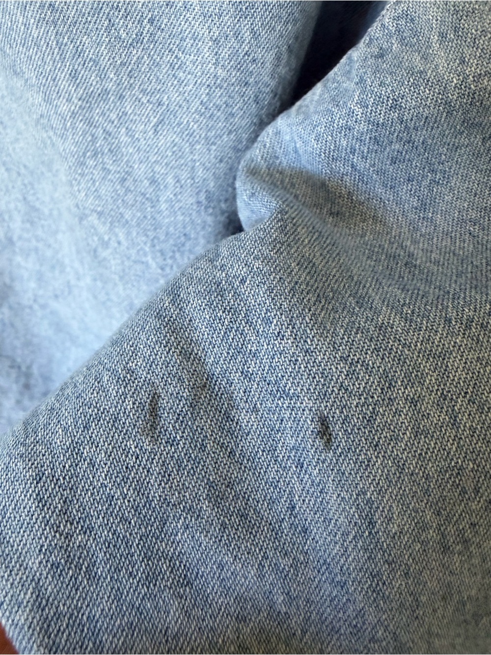 Vintage 90s Polo Ralph Lauren "The Big Shirt" Denim Button Down Mens SZ L - Picture 6 of 8